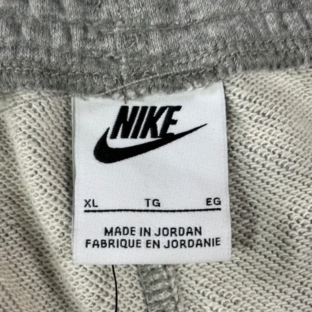 Nike Mens Sportswear Jersey Shorts Heather Gray XL Drawstring French Terry XL